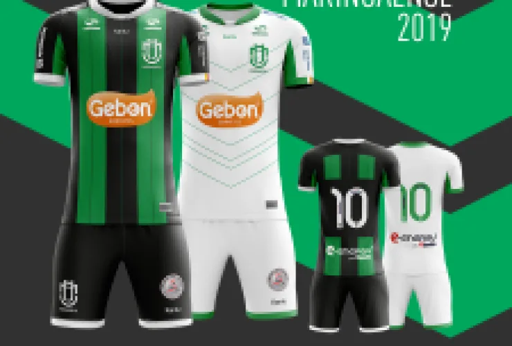 Maringá Futebol Clube lança nova marca e uniformes para a temporada 2019
