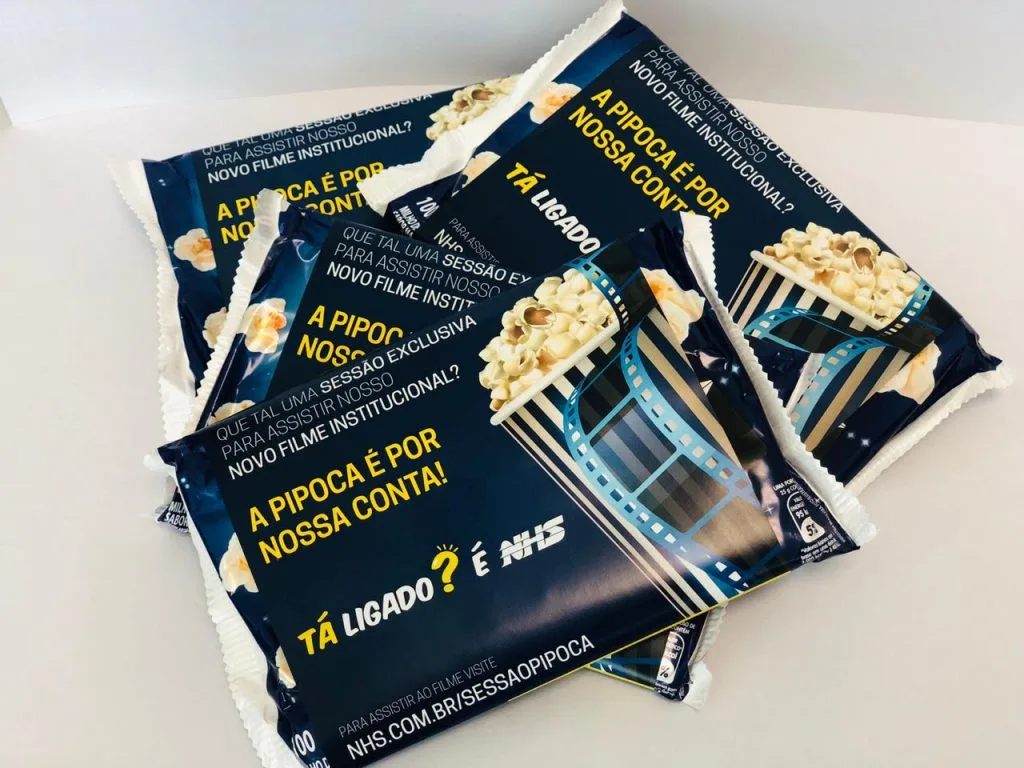 NHS estreia seu novo filme corporativo com sessão pipoca