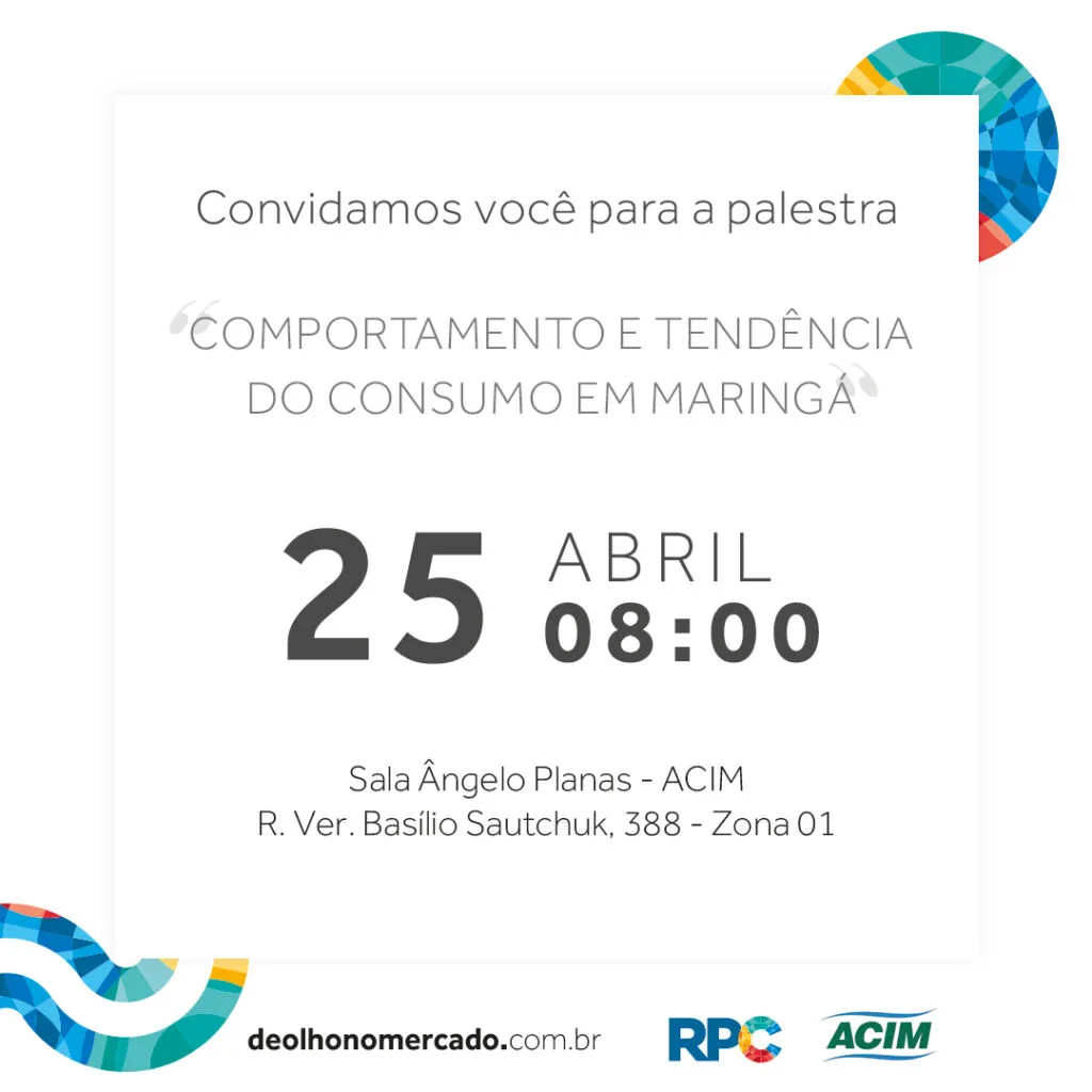 RPC aborda comportamento e tendências do consumo em Maringá