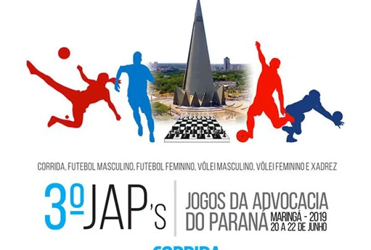 Inscrições abertas para a terceira edição dos Jogos da Advocacia do Paraná