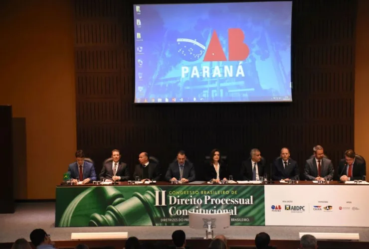 CAA/PR marca presença no II Congresso Brasileiro de Direito Processual Constitucional