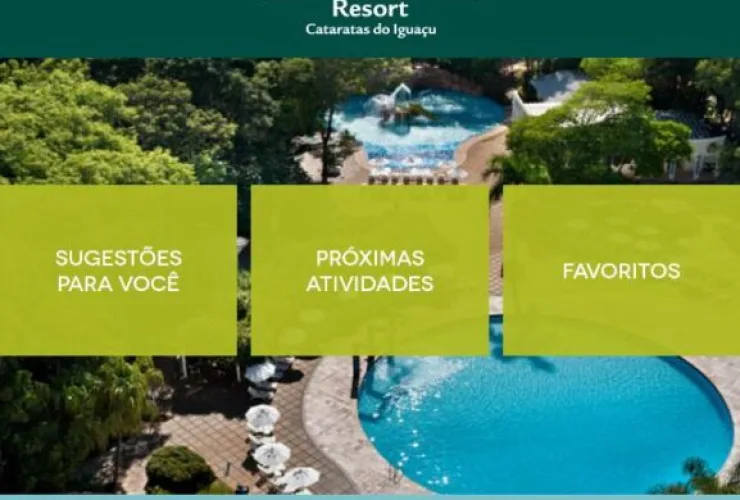 Bourbon Cataratas do Iguaçu Resort tem aplicativo completo