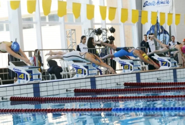 Campeonato Estadual de Natação Mirim e Petiz no Santa Mônica