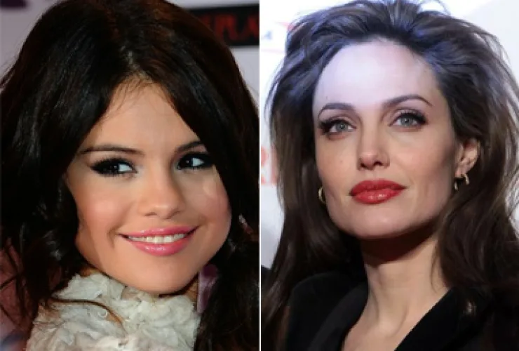 Angelina Jolie ou Selena Gomez?