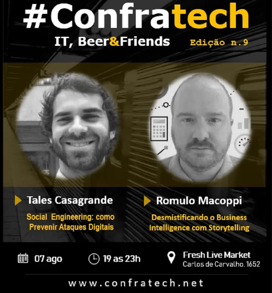 Evento aborda, de forma descontraída, temas atuais do universo da tecnologia