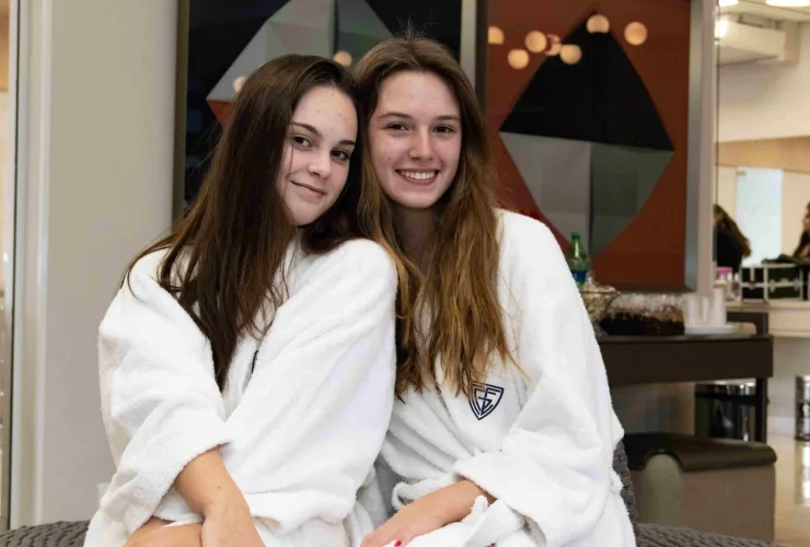Debutantes do Graciosa aproveitam dia dedicado à beleza e ao bem estar