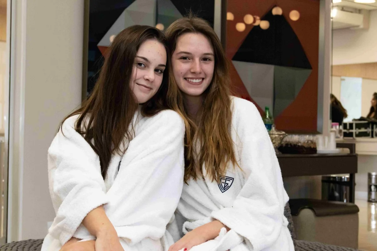 Debutantes do Graciosa aproveitam dia dedicado à beleza e ao bem estar