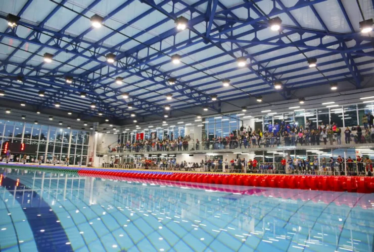 Campeonato Estadual Masters de Natação acontece no Santa Mônica