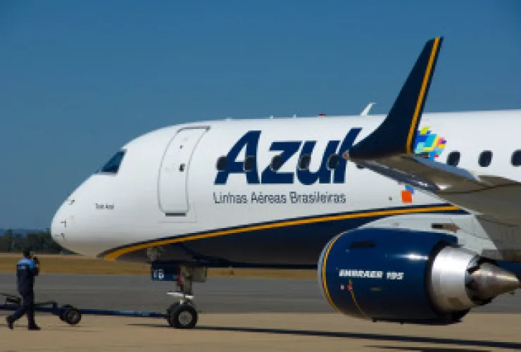 Azul inicia dois novos voos para Foz neste domingo