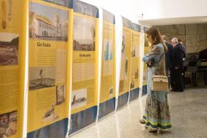 Abertura da exposição de Spix e Martius no Clube Curitibano