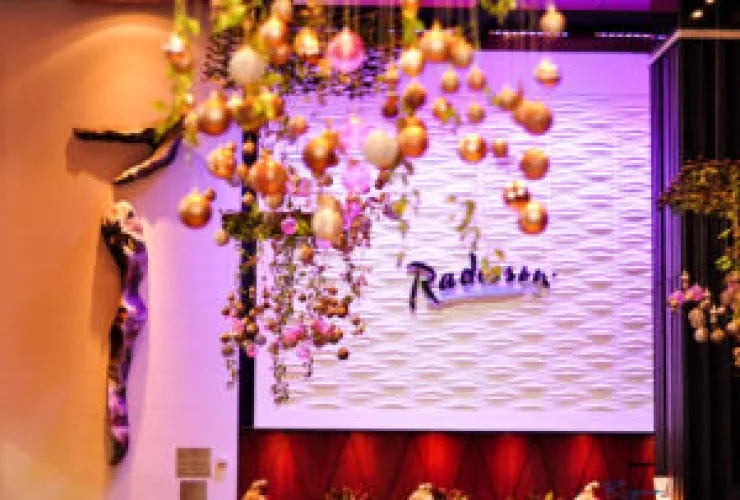 Radisson Hotel está pronto para as festas de fim de ano