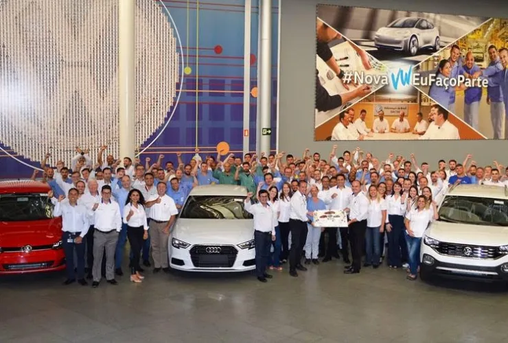 Fábrica da Volks,  em São José dos Pinhais, comemora 21 anos de operações