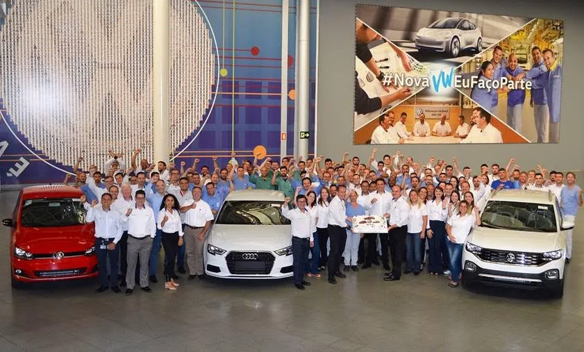 Fábrica da Volks,  em São José dos Pinhais, comemora 21 anos de operações