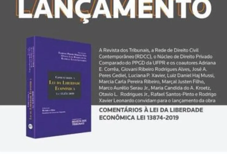 Comunicado - Lançamento de livro