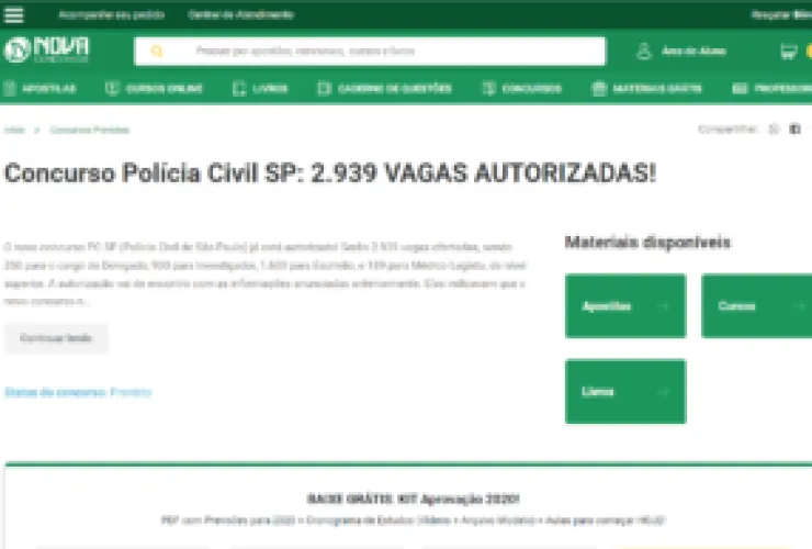 Se prepare para o novo concurso da Polícia Civil de São Paulo