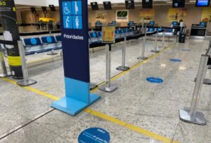 Aeroporto Afonso Pena adota novas medidas de proteção contra o Covid-19
