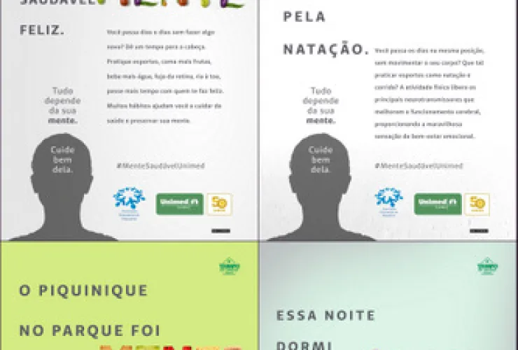 Saúde emocional é o foco da nova campanha da Unimed Curitiba