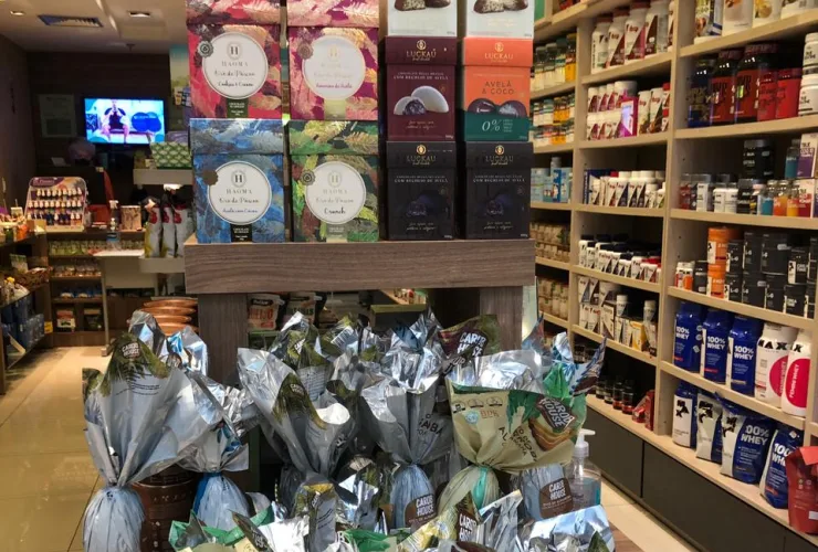 Lojas no Boulevard Shopping Londrina oferecem opções de ovos de chocolate que vão do tradicional ao vegano