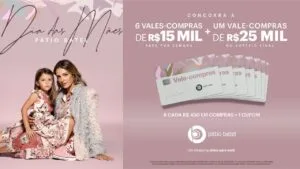 Dia das Mães no Pátio Batel com sorteios todas as semanas