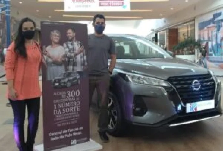 Empresário ganha sorteio de Dia das Mães no Boulevard
