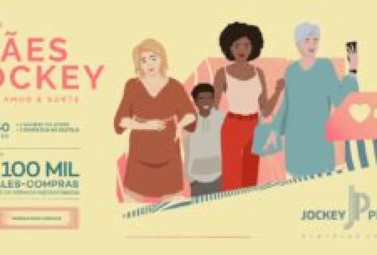 Jockey Plaza Shopping traz Amor e Sorte para promoção de Dia das Mães