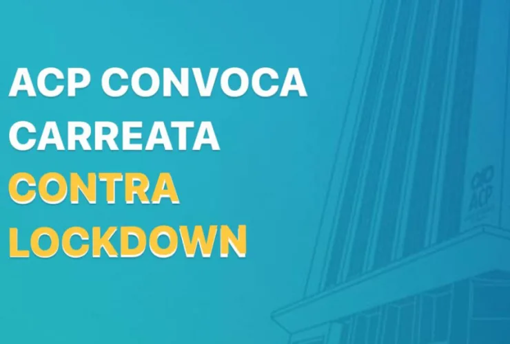 ACP convoca carreata contra o lockdown