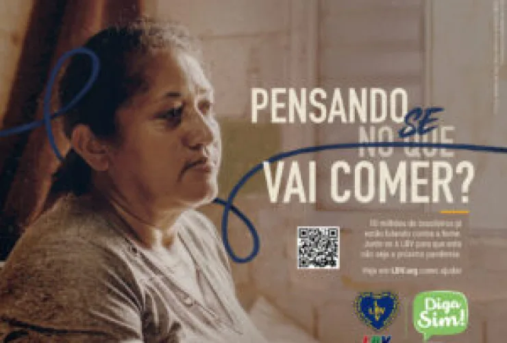 LBV precisa de doações para continuar o atendimento a famílias mais vulneráveis