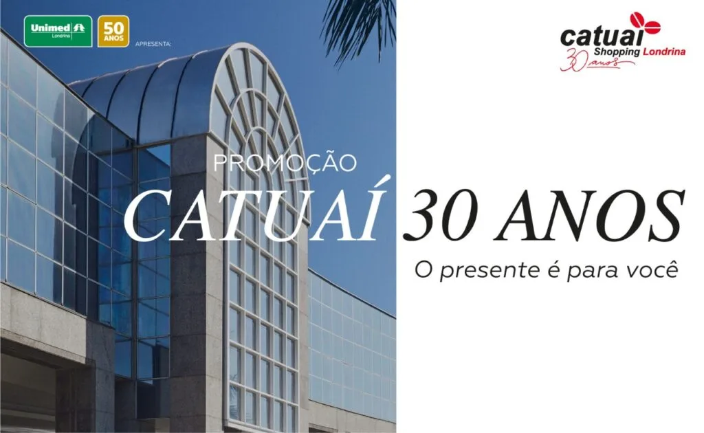 Shopping comemora 30 anos e presenteia clientes com R$ 150 mil em sorteios diários