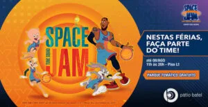 Arena Space Jam é a atração de férias do Pátio Batel