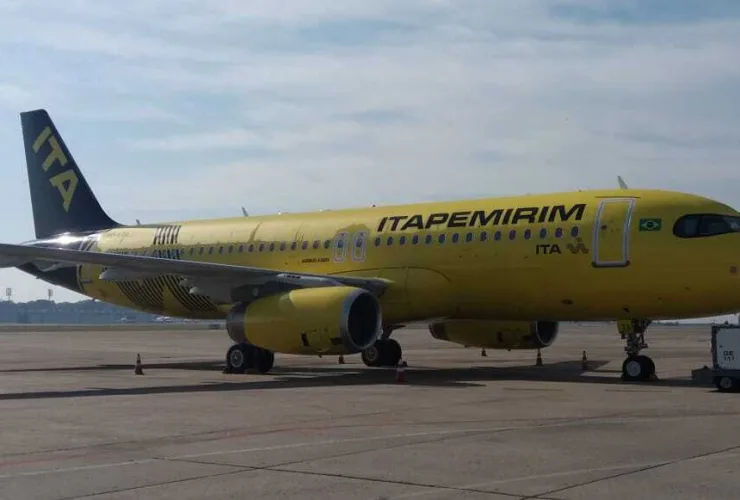 Com prefixo em homenagem à companhia, Itapemirim Transportes Aéreos recebe sua quinta aeronave
