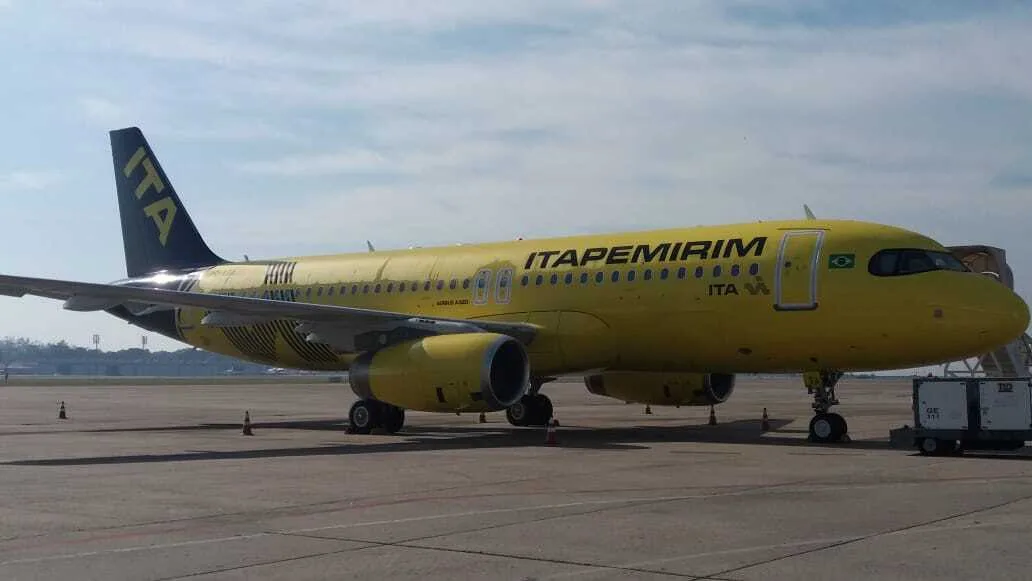 Com prefixo em homenagem à companhia, Itapemirim Transportes Aéreos recebe sua quinta aeronave