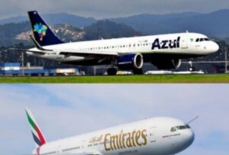 Emirates assina acordo para voos codeshare com Azul