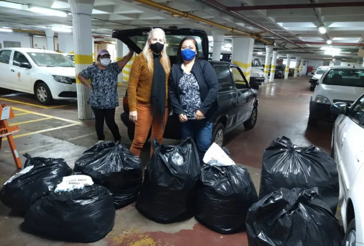 Campanha da prefeitura e Instituto ACIM arrecada 1,5 tonelada de roupas em shopping de Maringá