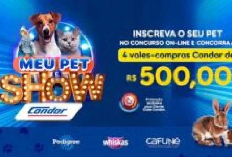 Condor realiza concurso pet on-line