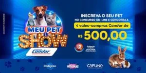 Condor realiza concurso pet on-line