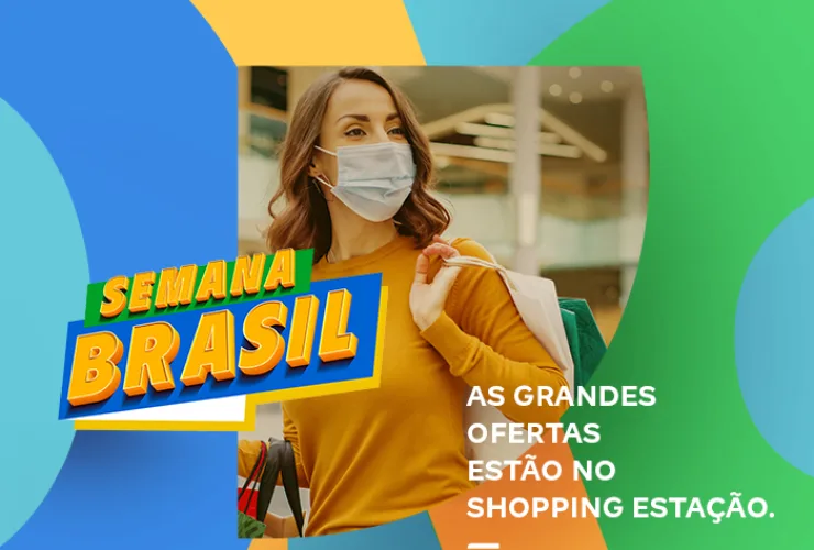 Lojas do Shopping Estação oferecem descontos de até 70% na Semana do Brasil