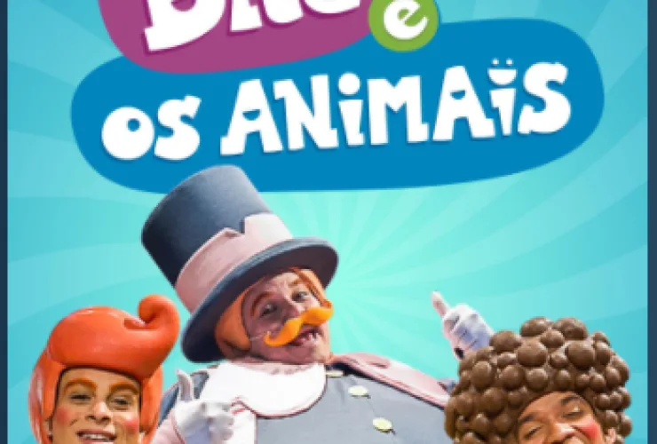 No mês das crianças, tem espetáculo “Bita e os Animais” no Shopping Estação