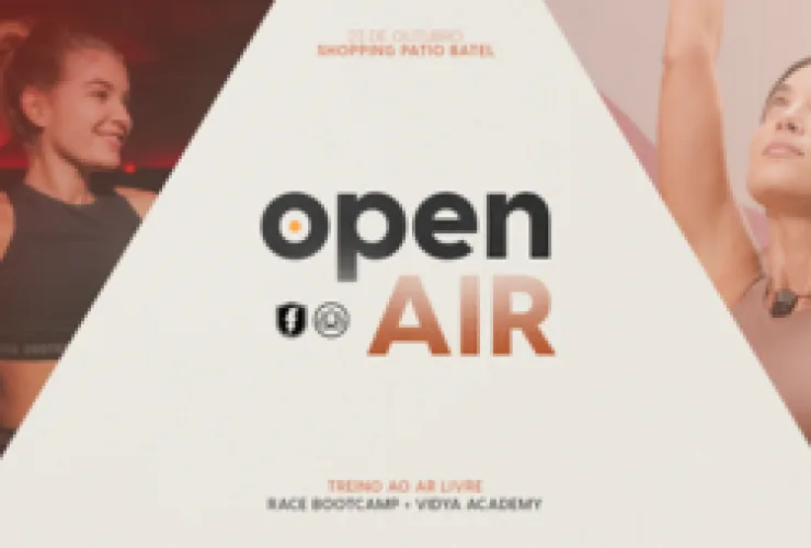Race Bootcamp e Vidya Studio promovem evento no rooftop do shopping Pátio Batel, em Curitiba