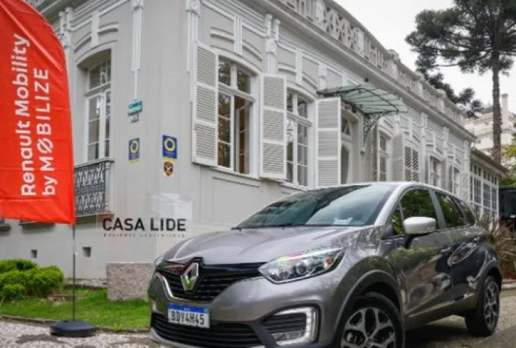 Renault inicia programa de carsharing e locação de curta duração no LIDE Paraná