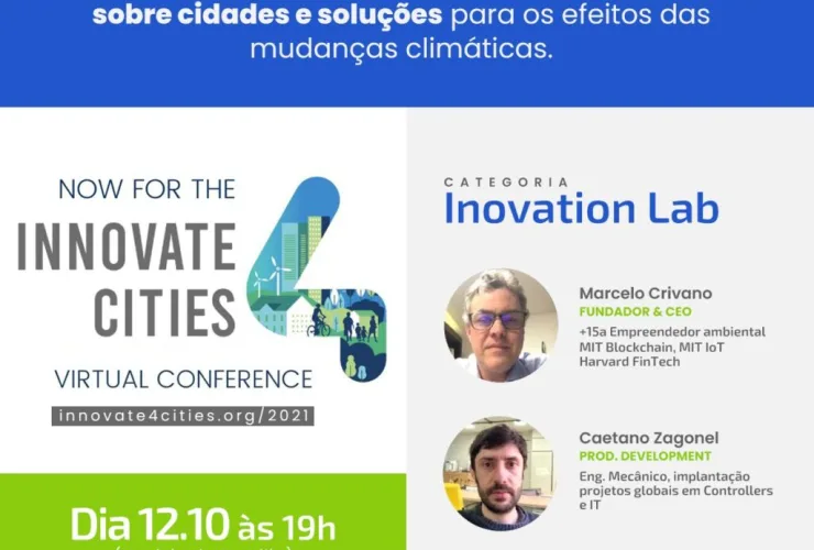 Agentes do Meio Ambiente participa do Innovate4Cities 2021