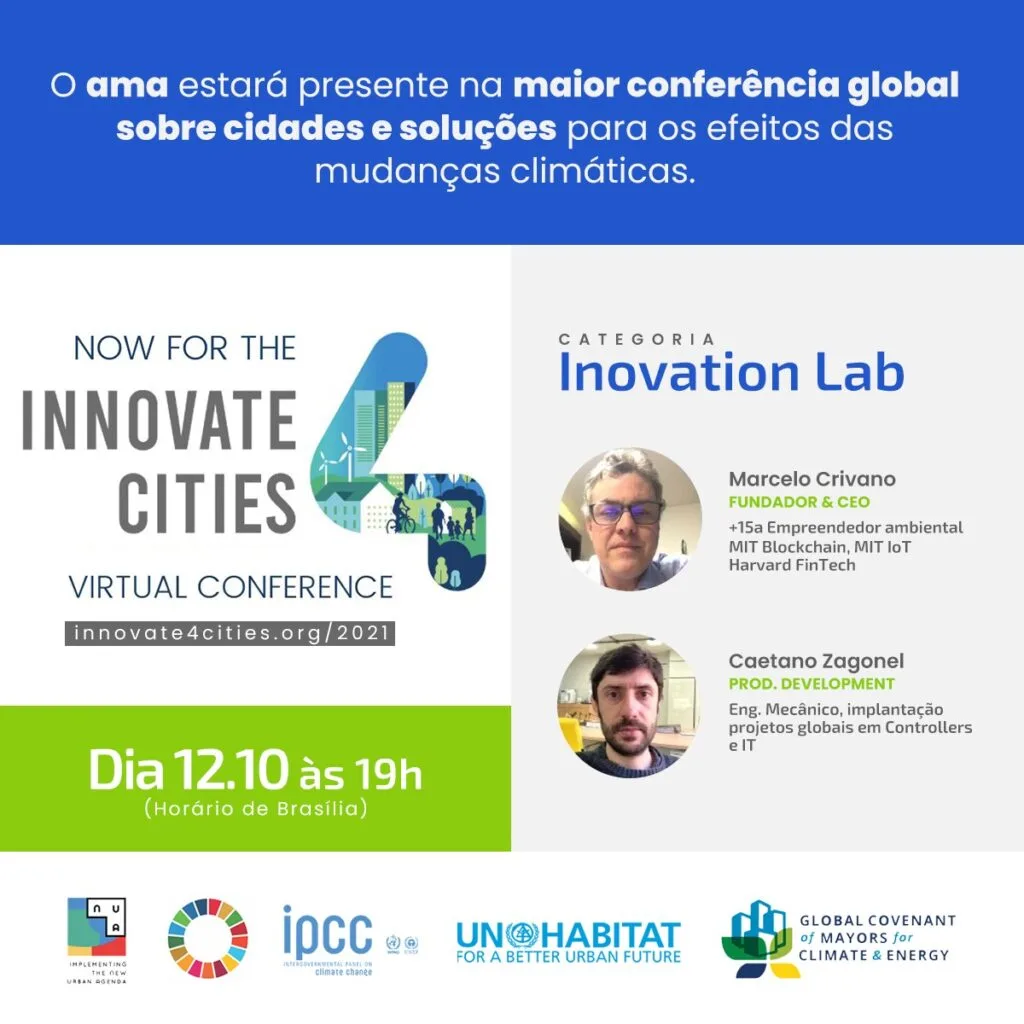 Agentes do Meio Ambiente participa do Innovate4Cities 2021