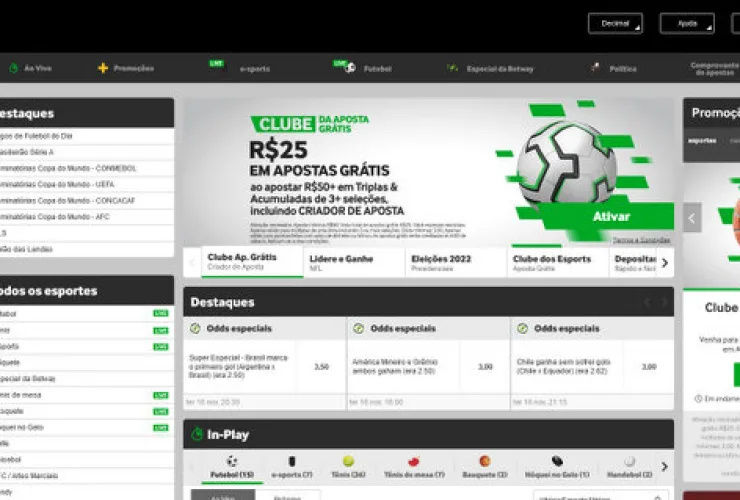 Faça apostas múltiplas e ganhe na Betway