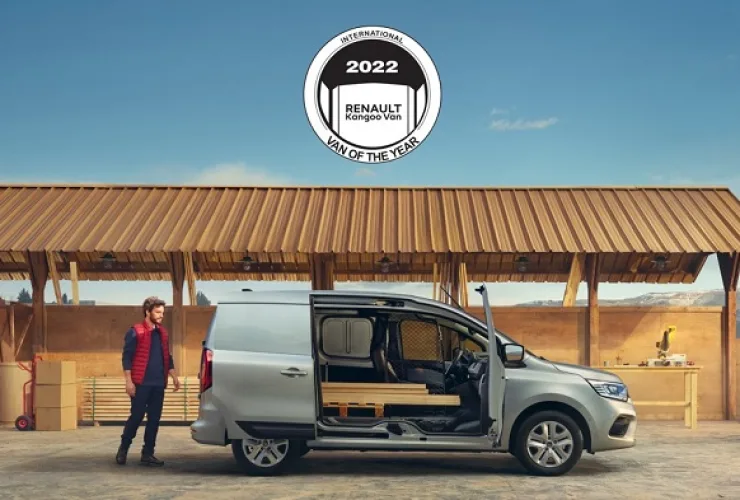 Novo Renault Kangoo Van Conquista prêmio ‘International Van of the year 2022’
