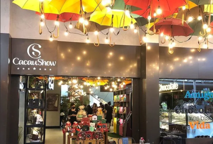 Shopping Estação ganha Mega Store da Cacau Show