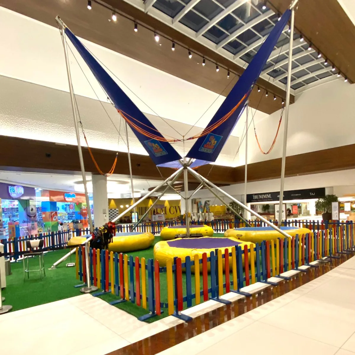 Seis atrações enchem de alegria as férias de verão no Shopping Mueller