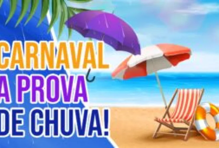 05 dicas de viagem com Carnaval à prova de chuva na hospedagem