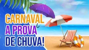 05 dicas de viagem com Carnaval à prova de chuva na hospedagem
