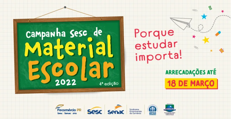 Acesso a material escolar auxilia em sala de aula