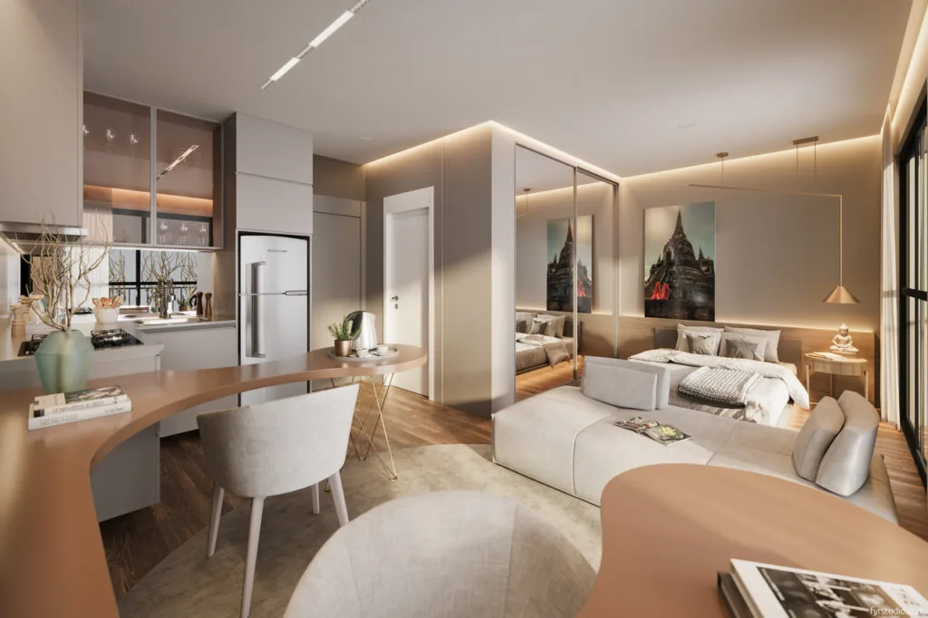 Apartamentos compactos são destaque de grandes metrópoles