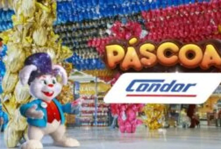 Páscoa Condor promove interação entre online e offline